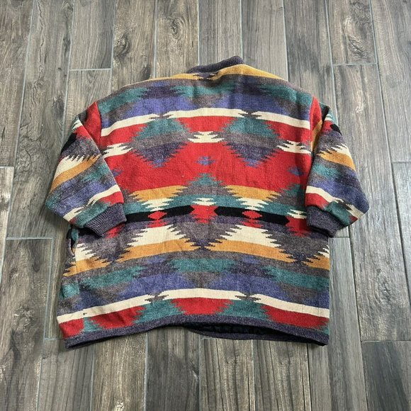 venezia aztec coat jacket weap plus size 22/24 western - Picture 2 of 7